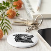 木下タイプライター キーホルダー (側面)