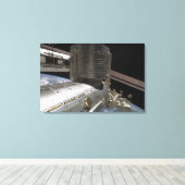 木保日本の複合体 キャンバスプリント (インサイチュ (ウッドフロア))