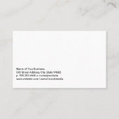 木切りを測る大工 |建築 名刺 (裏面)