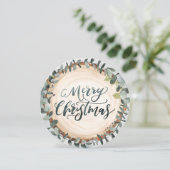 木切りメリークリスマス シーズンカード (スタンド正面)