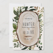 木切り素朴の誕生発表 セーブザデート (正面)