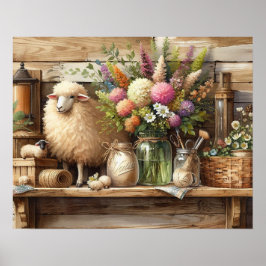 木初期の国の棚3 ポスター