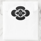 木古 楕円形シール (バッグ)