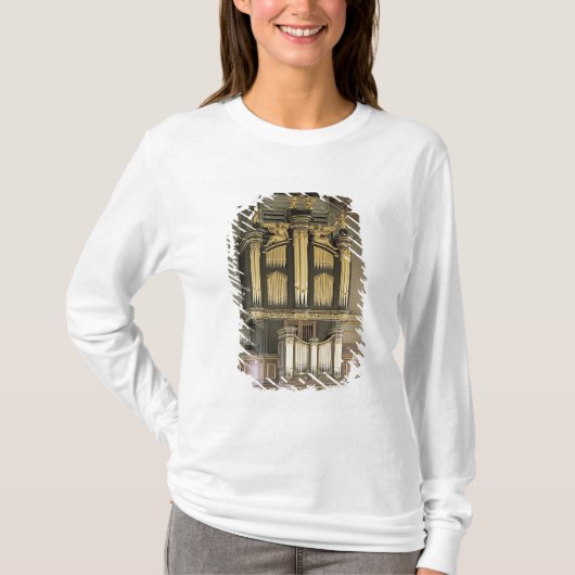 木器官の場合、c.1685-6 tシャツ (正面)