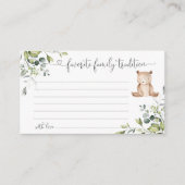 木地はお気に入りの家風だ エンクロージャーカード (正面)