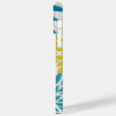 木型菊のフローラ パーソナライズされた Case-Mate iPhoneケース (裏面 / 左)