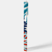 木型菊のフローラ パーソナライズされた Case-Mate iPhoneケース (裏面 / 右)