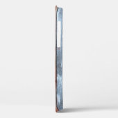 木壁の地質、古絵を描数々のい色の木材 Case-Mate iPhoneケース (裏面 / 左)