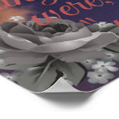 木壁の美術を見る人がある ポスター (角)