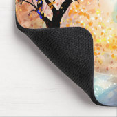 木威厳のあるの風景480 マウスパッド (コーナー)