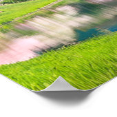 木威厳のある塔 ポスター (角)