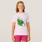 木子グリーン Tシャツ (正面フル)