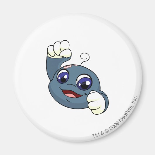 木子ブルー マグネット (正面)