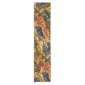 木実在の紅葉テーブルランナー ショートテーブルランナー (正面)