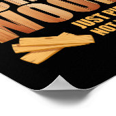 木屑大工はない ポスター (角)