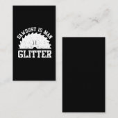 木工おがおもしろいくず大工ユーモア 名刺 (正面/裏面)