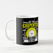 木工おもしろいは道具の大工 コーヒーマグカップ (左)