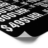 木工おもしろいパパ父カーペンターズアワー ポスター (角)