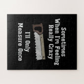 木工おもしろい大工ギフト ジグソーパズル (横)