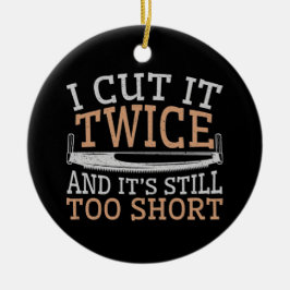 木工おもしろい職人が二度切った セラミックオーナメント