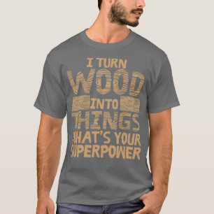 木工おもしろい贈答品大工木工 Tシャツ