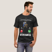 木工が来るから大工へ行かなくちゃ Tシャツ (正面フル)