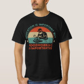 木工は大切 Tシャツ (正面)