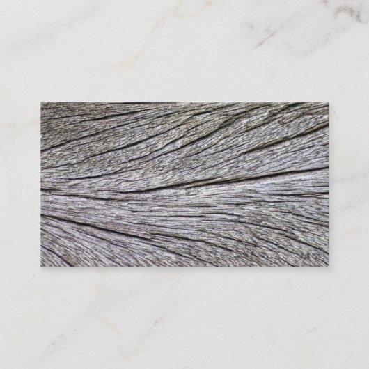 木工エレガント専門家の木板の質感 名刺 (正面)
