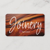 木工モダンコボロ材 名刺 (裏面)