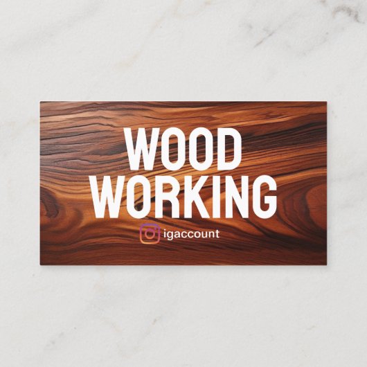 木工モダン大工 名刺 (裏面)