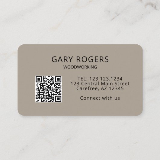 木工モダン業 名刺 (裏面)