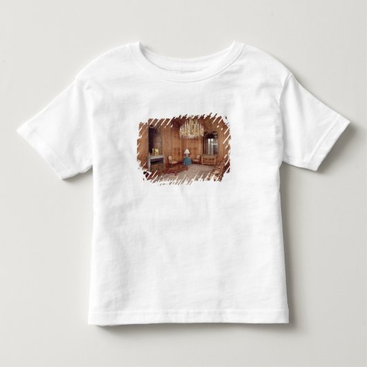 木工事が付いている素晴らしいラウンジ トドラーTシャツ (正面)