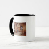 木工事が付いている素晴らしいラウンジ マグカップ (正面左)