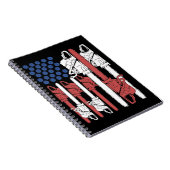 木工人LumberjackギフトアルボリストChainsaw ノートブック (右側)