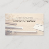 木工作業ツール作業測点 名刺 (裏面)