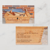 木工具箱写真 名刺 (正面/裏面)