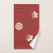 木工切門平屋陣羽織 バスタオルセット (ハンドタオル)