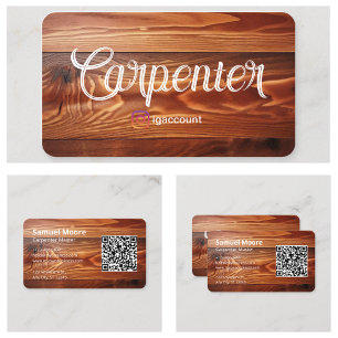 木工台工工大工テンプレート 名刺