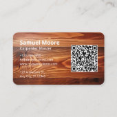 木工台工工大工テンプレート 名刺 (正面)