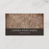 木工名刺 名刺 (正面)