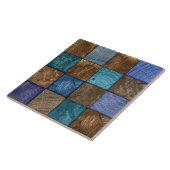 木工品モザイクアート タイル (側面)