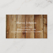 木工品建築名刺 名刺 (裏面)