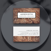 木工商縁ど- Wood Grain名刺 名刺