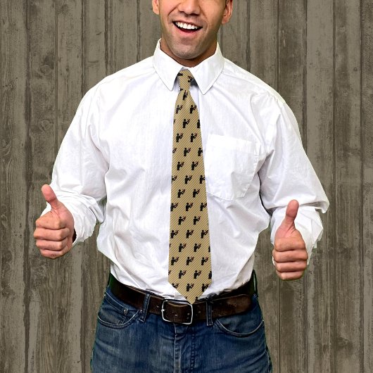 木工商/DIY /ハンマーを付けた手先ストライプの師 ネクタイ