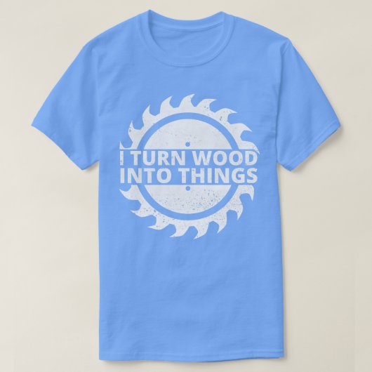 木工大工なら木工品に変える Tシャツ (デザイン正面)