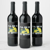 木工大工ギフト ワインラベル (ボトル)