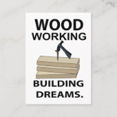 木工大工建築 名刺 (正面)