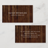 木工大工建築 名刺 (正面/裏面)