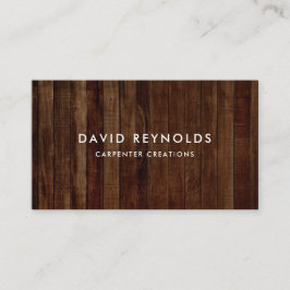木工大工建築 名刺