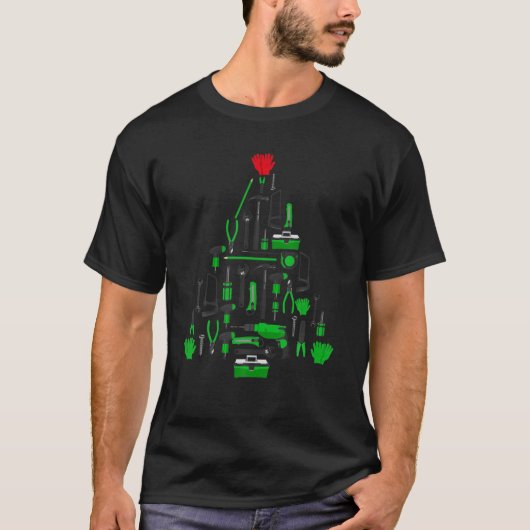 木工工具木工大工マッチ醜い Tシャツ (正面)